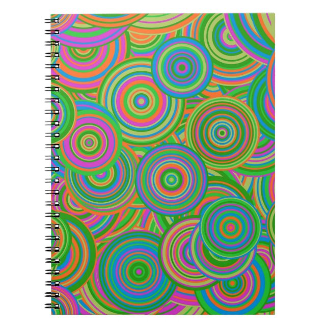 Cuaderno retro circles (Frente)
