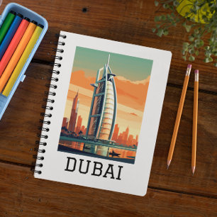 Cuaderno Retro Classic Travel Dubai EAU