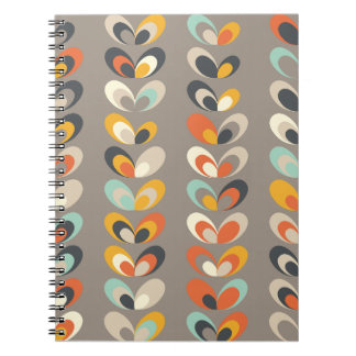 Cuaderno Retro Colorful Geometric Shapes – Modern Aesthetic