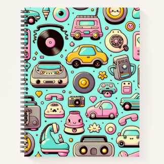 Cuaderno Retro Cuties: Pastel caprichoso