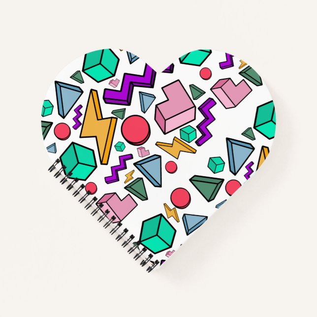 Cuaderno Retro de cosecha estética de los años 80 (Anverso)