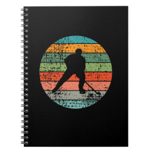 Cuaderno Retro de hockey sobre hielo