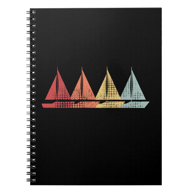 Cuaderno Retro de velero (Frente)