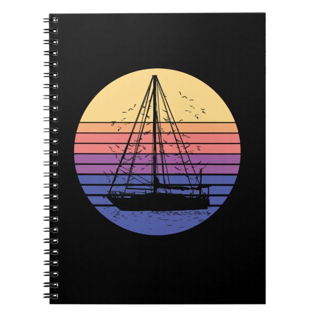 Cuaderno Retro de velero (Frente)