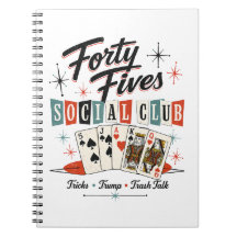 Cuaderno Retro del Club Social Forty Fives