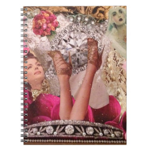 Cuaderno retro del diseño