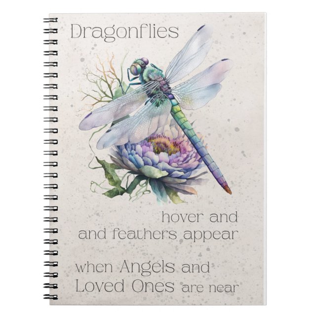 Cuaderno Retro Dragonfly Rememberance Journal (Frente)