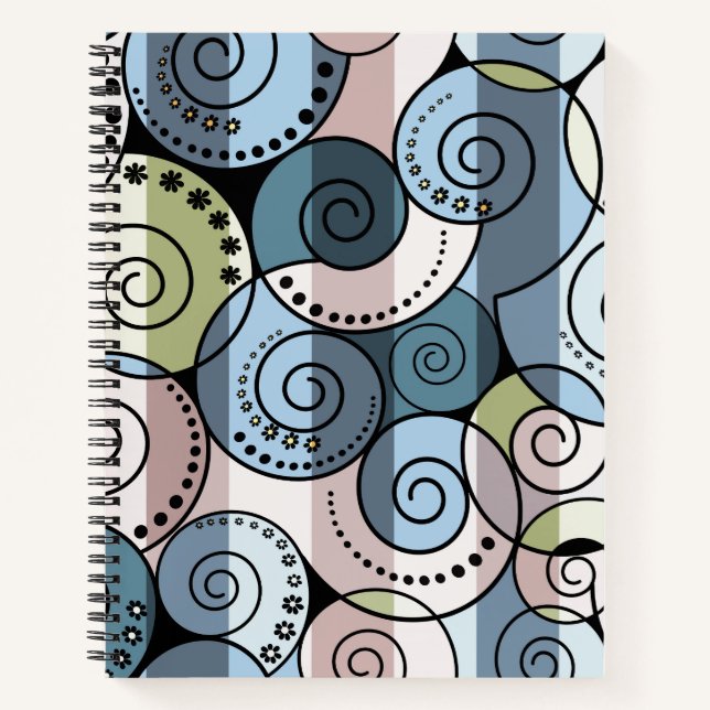 Cuaderno Retro, espiral (Anverso)