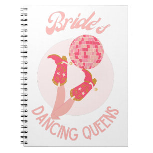 Cuaderno Retro Esposa de los 70 Reinas del Baile Despedida 