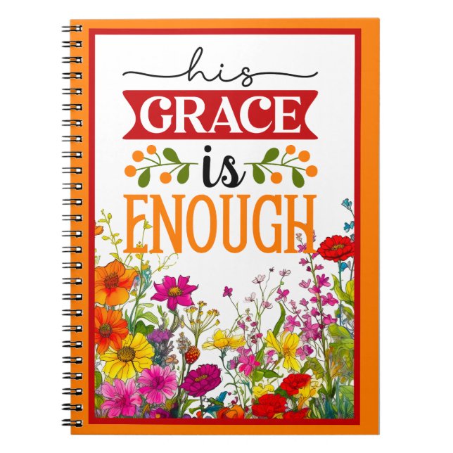 Cuaderno Retro Floral Inspirador (Frente)