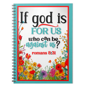 Cuaderno Retro Floral Inspirador