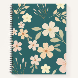 Cuaderno Retro Floral Vibe