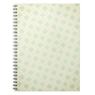 Cuaderno Retro geométrico de textura perturbada