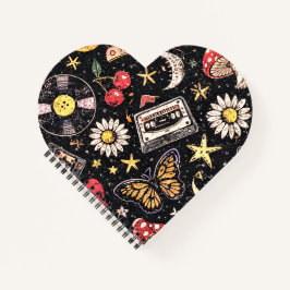 Cuaderno Retro Grunge Sunshine Bliss