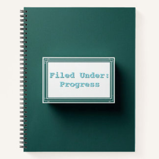 Cuaderno Retro Library Card Catalog | Scholarly Vintage