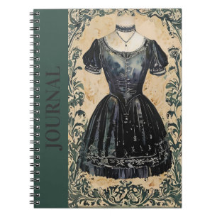 Cuaderno Retro Little Black Dress Sketchbook LBD Anna
