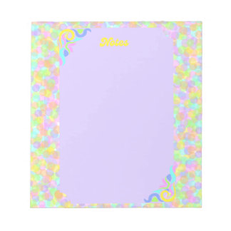 cuaderno retro maximalista colorido