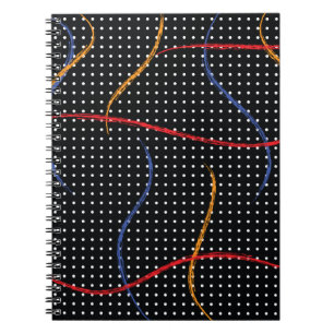 Cuaderno Retro Paint Splatter and Dots