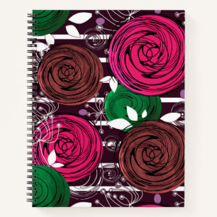 Cuaderno Retro, rústico, folclórico