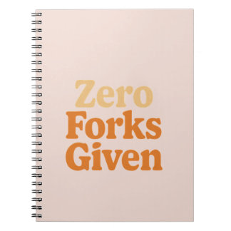 Cuaderno Retro Sin Tenedores Dados