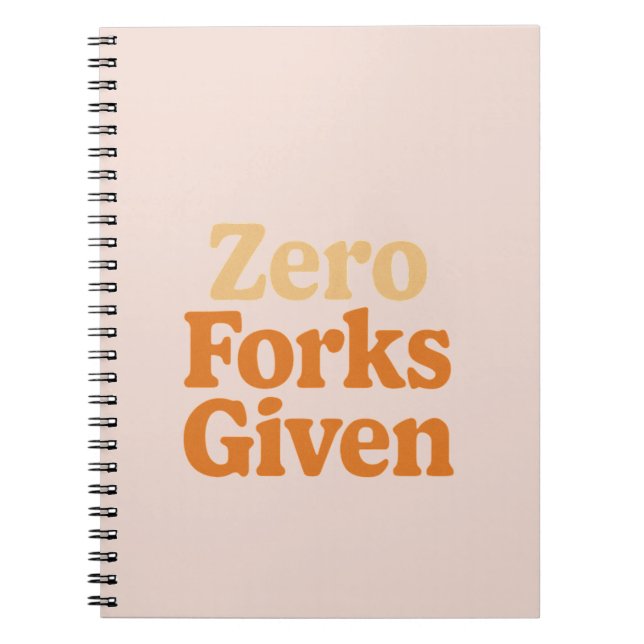 Cuaderno Retro Sin Tenedores Dados (Frente)