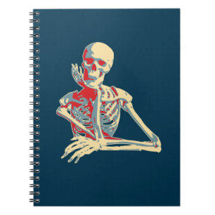 Cuaderno Retro Skeleton