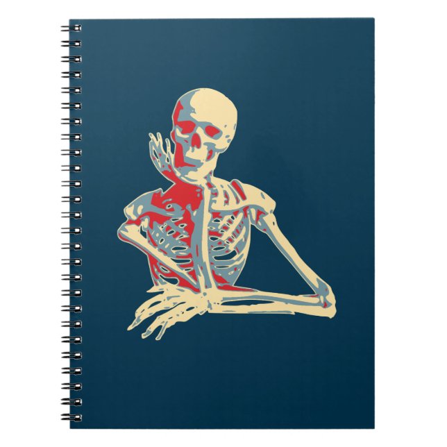 Cuaderno Retro Skeleton (Frente)