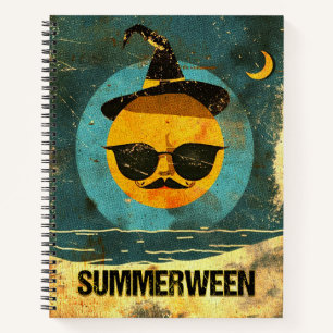Cuaderno Retro Spooky Summer Gótico Witch's Sun