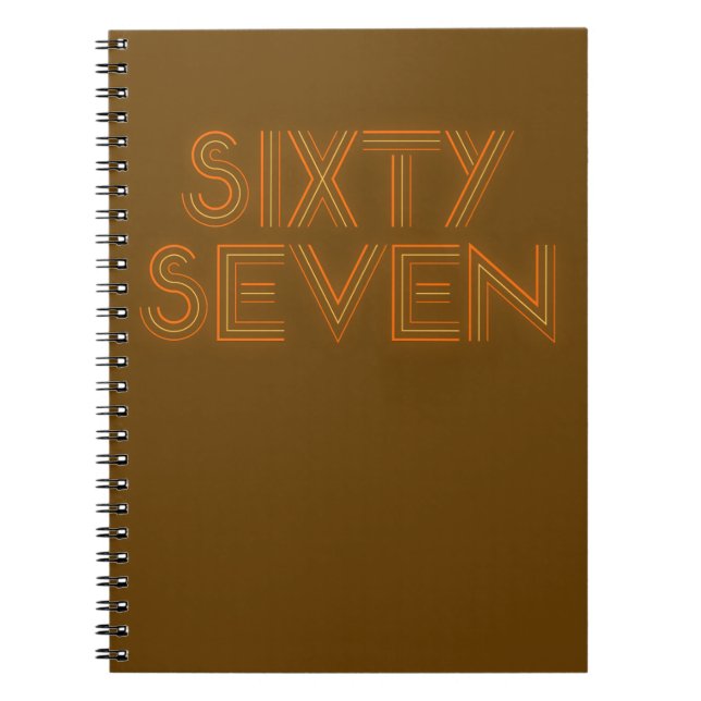 Cuaderno Retro Style 67 (Frente)
