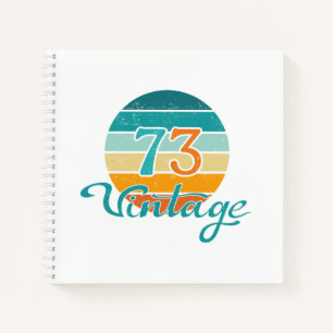 Cuaderno Retro Sunset 73 Vintage Distressed