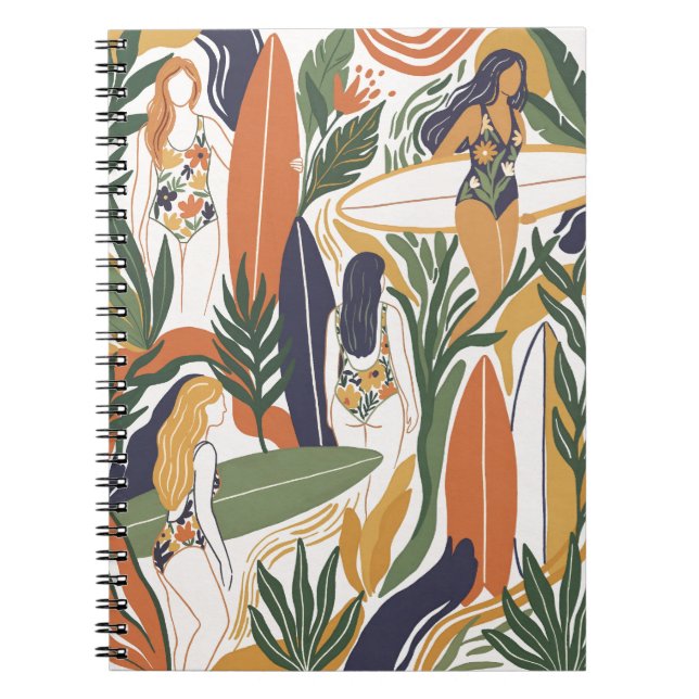 Cuaderno Retro Surf Club (Frente)