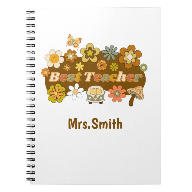 Cuaderno Retro Teacher Notebook (Frente)