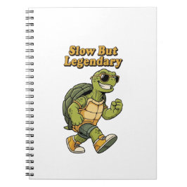 Cuaderno Retro Turtle Slow Living Lined Notebook