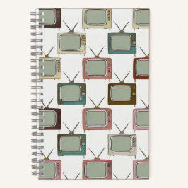Cuaderno Retro TV Journal