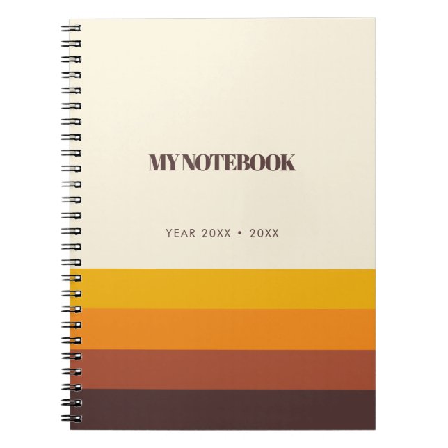 Cuaderno Retro vintage (Frente)
