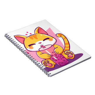 Cuaderno Retro Vintage Cat