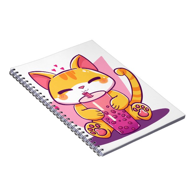 Cuaderno Retro Vintage Cat (Lado Derecho)