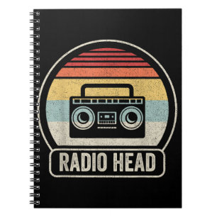 Cuaderno Retro Vintage Radio Head