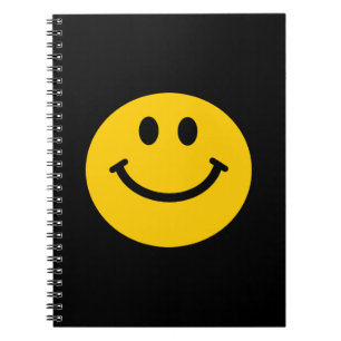 Cuaderno Retro Yellow Happy Face