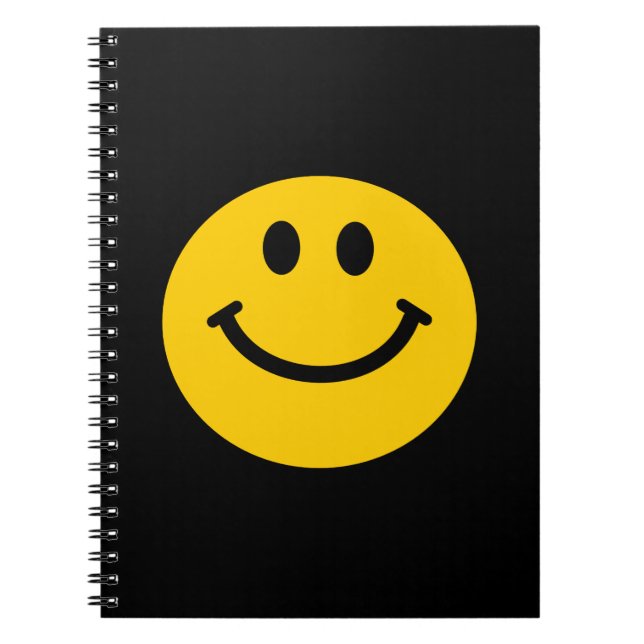Cuaderno Retro Yellow Happy Face (Frente)