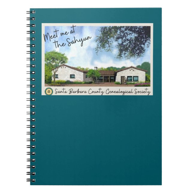 Cuaderno Reúnete conmigo en Sahyun Notebook (Frente)