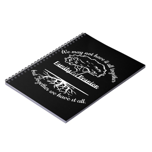 Cuaderno Reunión de familiares Puede que no lo tengamos tod (Lado Izquierdo)