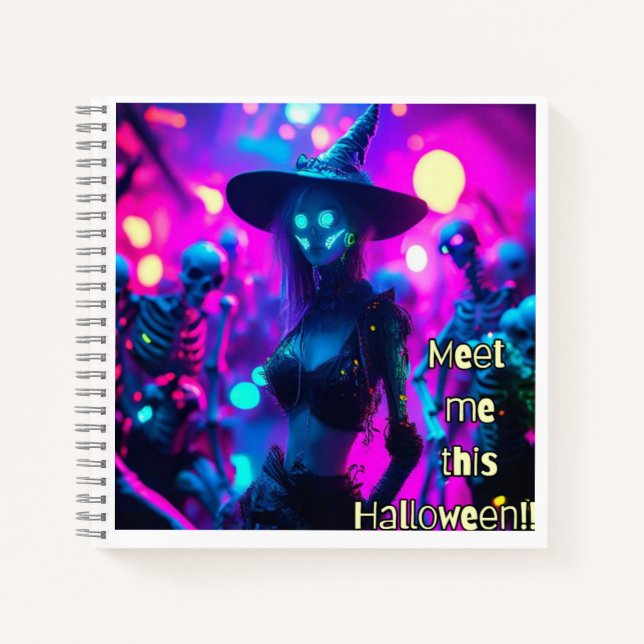 Cuaderno Reunión de Halloween (Anverso)