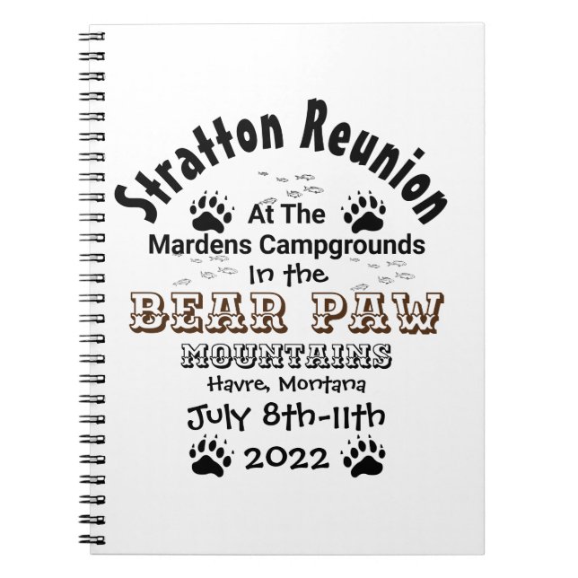 Cuaderno Reunión de Stratton 2022 (Frente)