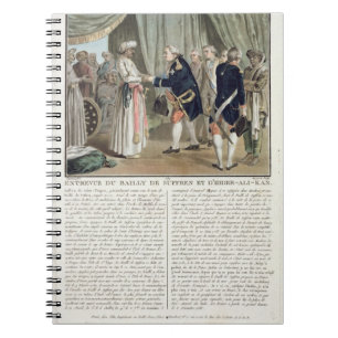 Cuaderno Reunión del santo Tropez de Pedro Andre de Suffre