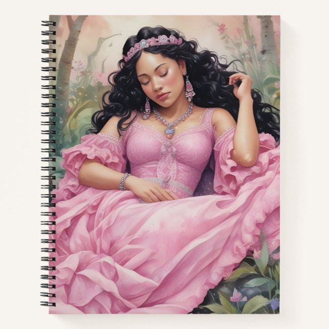 Cuaderno Rêve Rose (Anverso)