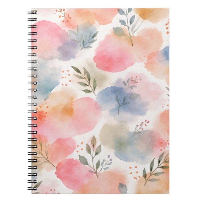 Cuaderno Reverie de Floración Suave (Frente)
