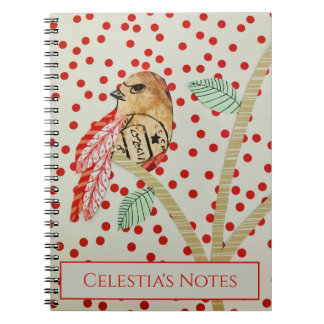 Cuaderno Revista artística temática de aves