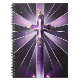 Cuaderno Revista cruzada púrpura