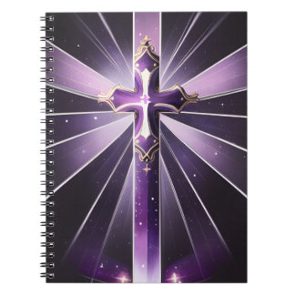 Cuaderno Revista cruzada púrpura